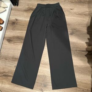 Princess Polly Gray Trouser Wide Leg Pants